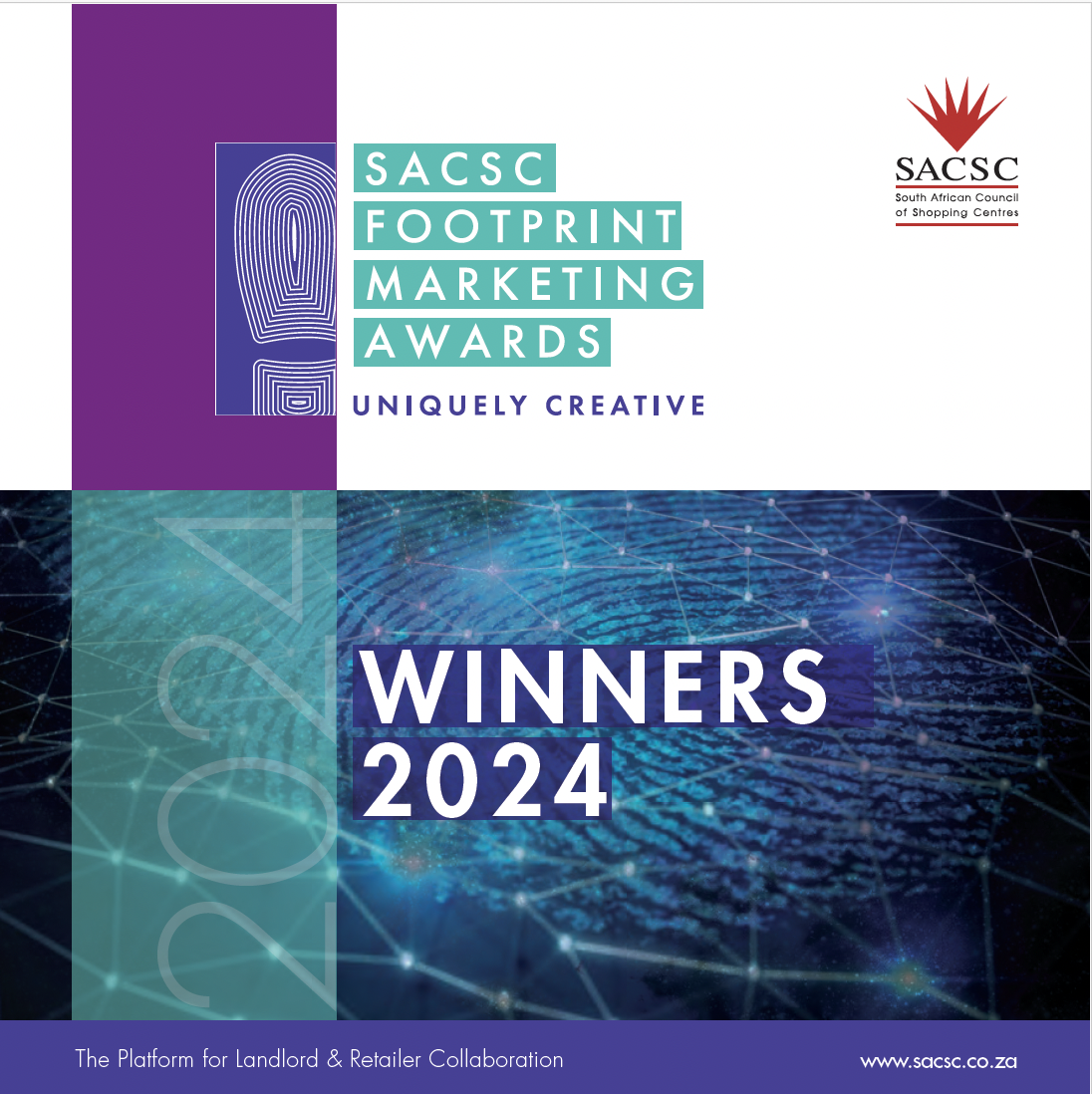 Pareto Properties SACSC Footprint Marketing Award 2024 — shopping centre excellence award