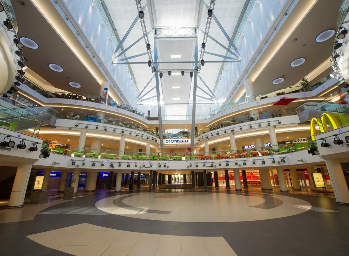 Pareto Properties retail leasing — South African shopping centre interior